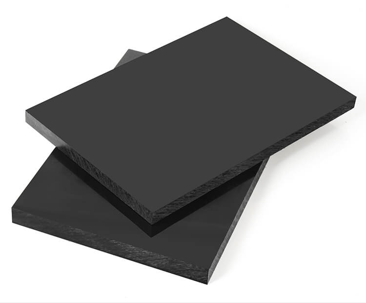 Black HDPE sheet