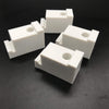 White ABS plastic CNC machining