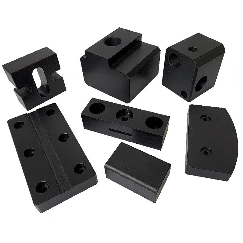 black UHMWPE parts