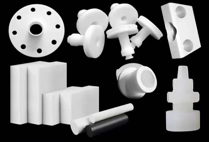 CNC machined PTFE parts