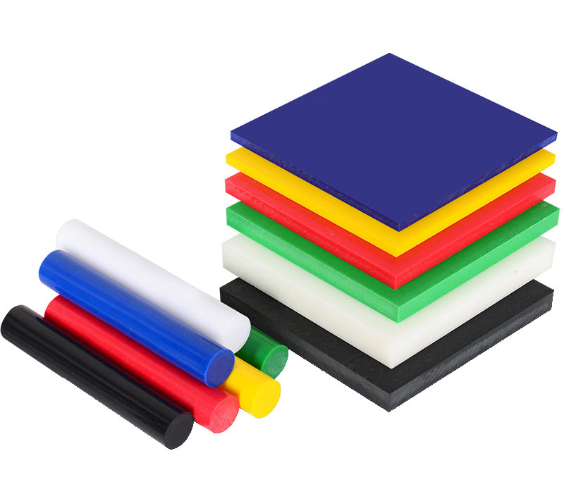 Polyoxymethylene (POM) plastic sheets and rods for precision engineering applications