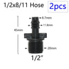 1 Inch Thread to Barb PE Hose Connector