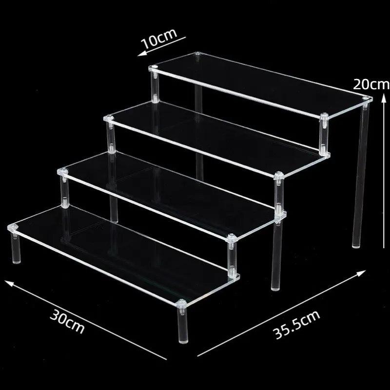 the size of clear acrylic display stand