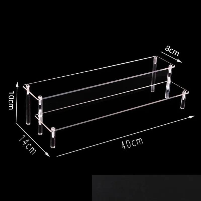 the size of clear acrylic display stand