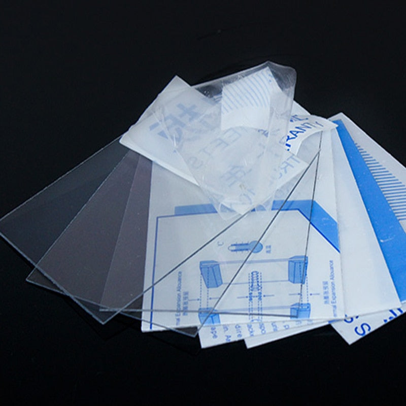 Laser cutting polycarbonate sheet