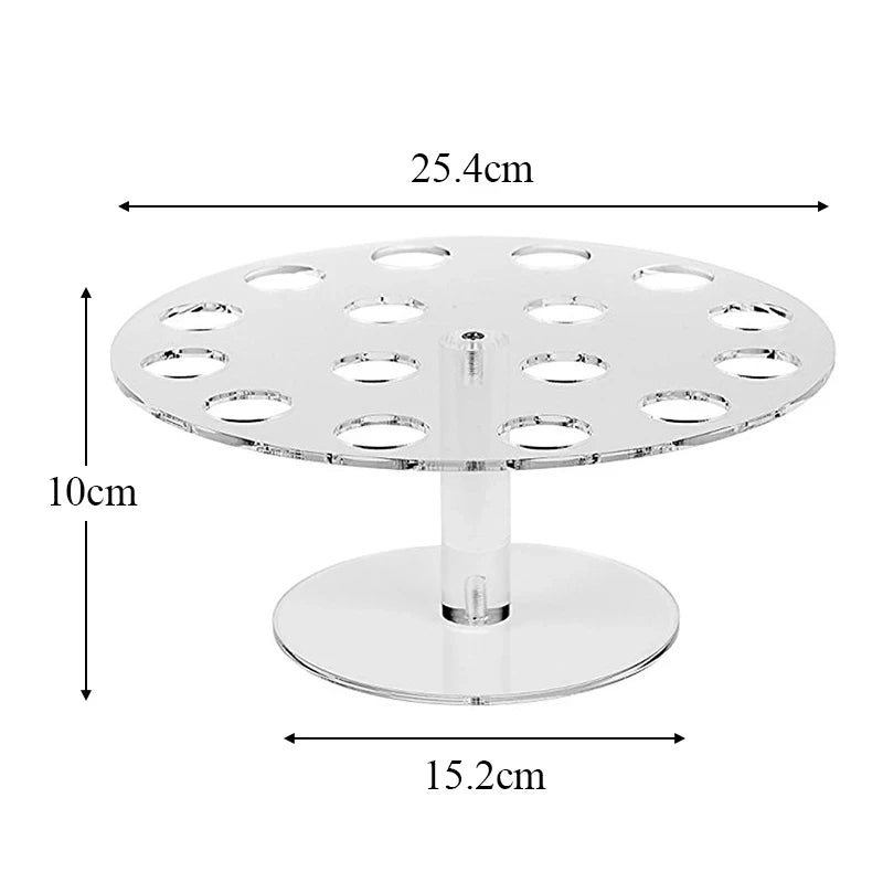 Acrylic shelf size