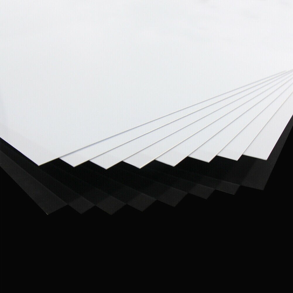 200mm x 250mm ABS Plastic Sheets for Models and Architectural Uses