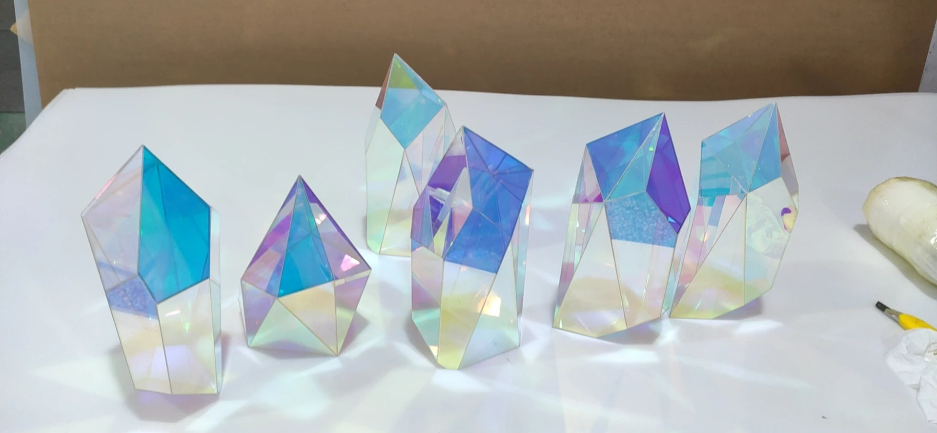  Iridescent Plexiglass Sheet for Jewelry Making and Crafts