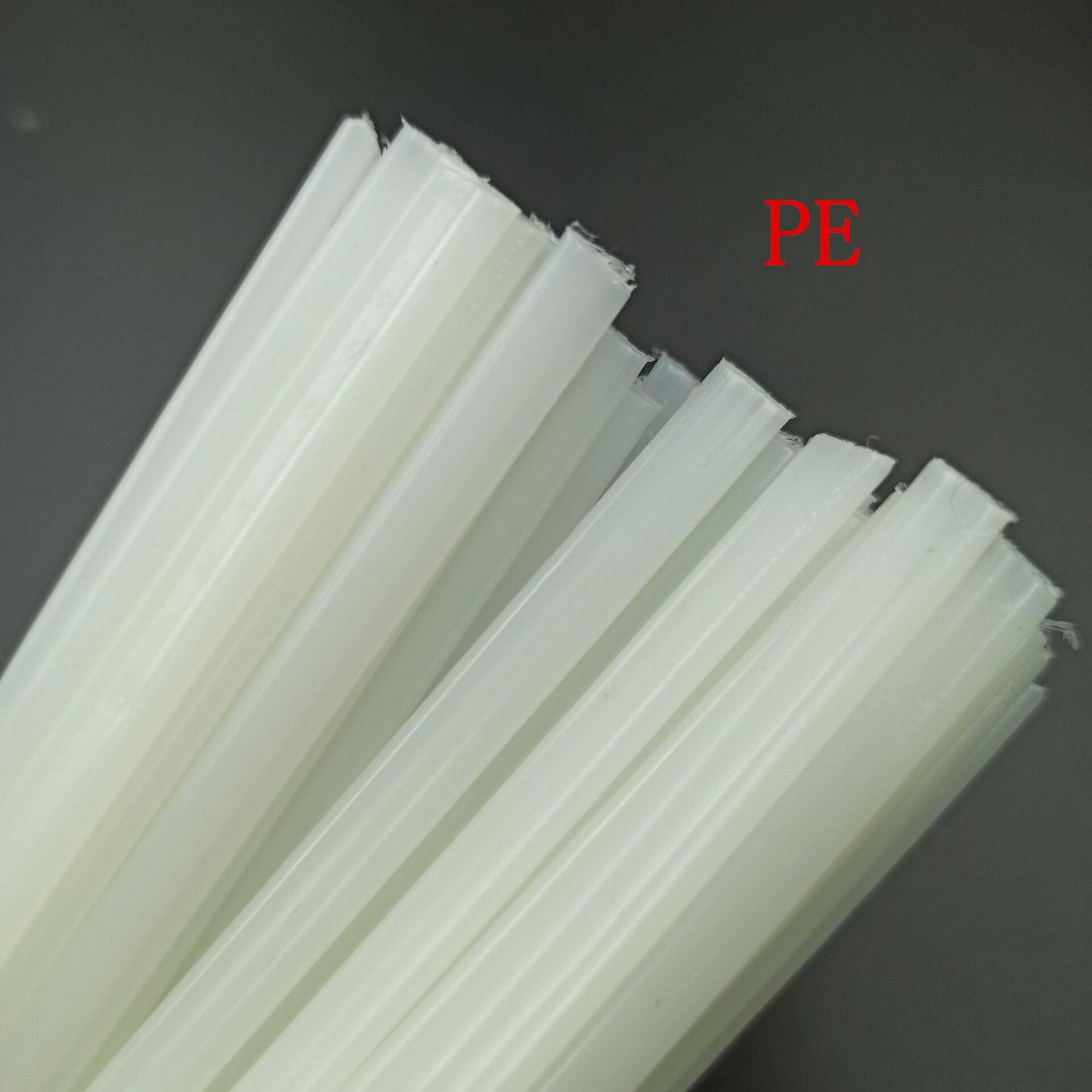 Plastic welding rods repairing PE