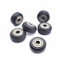 5pcs CNC POM plastic wheels