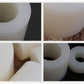 White nylon spacers in use for insulation and electrical purposes