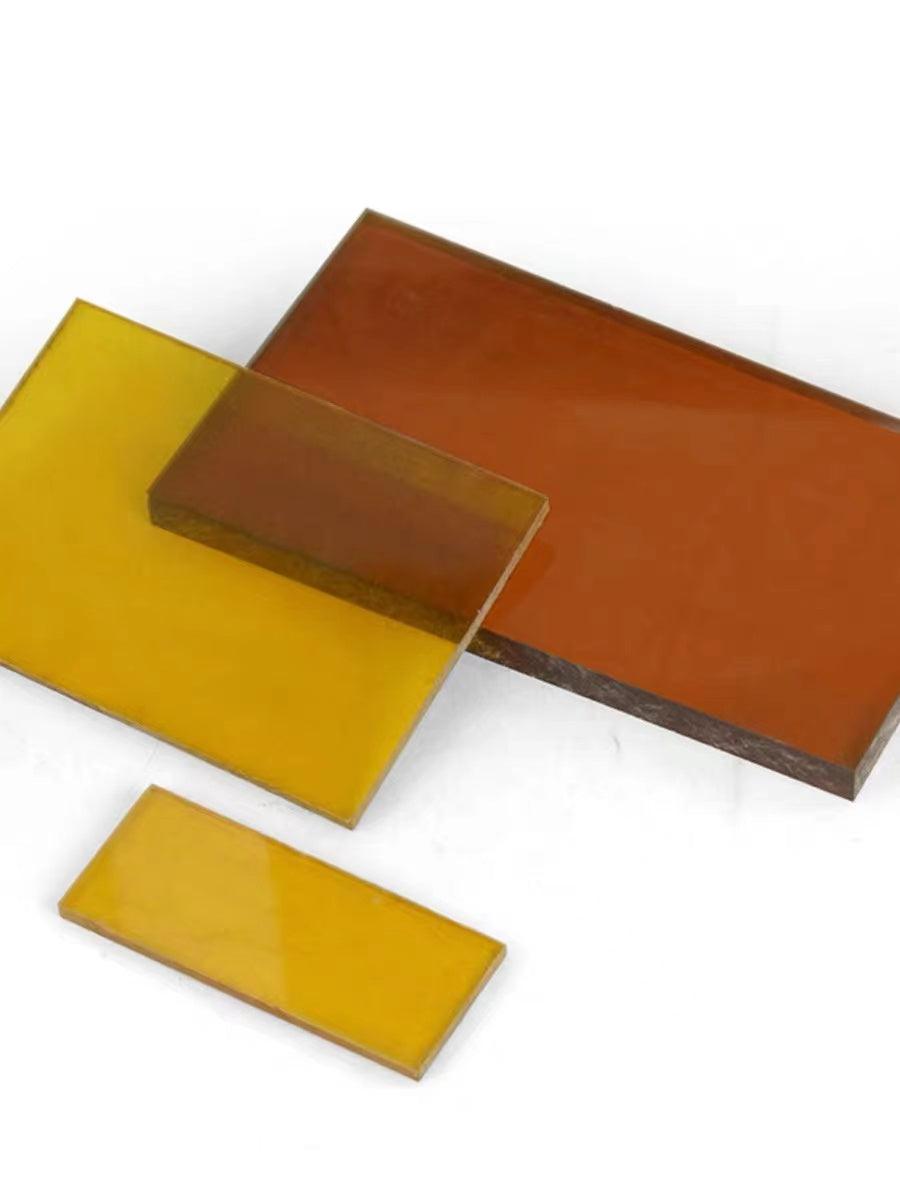 Amber PEI Sheet 3mm 4mm 5mm 6mm - Polyetherimide ULTEM Panels – beeplastic