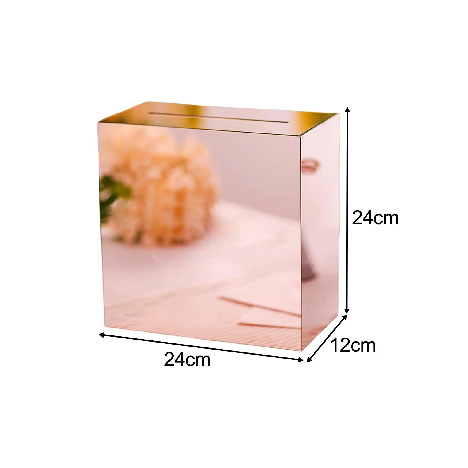 size of the acrylic card box