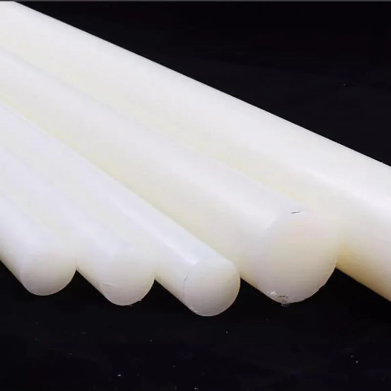 Nylon Rod White Round Bar 3mm ~ 300mm - beeplastic