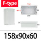 F-type IP67 waterproof junction box