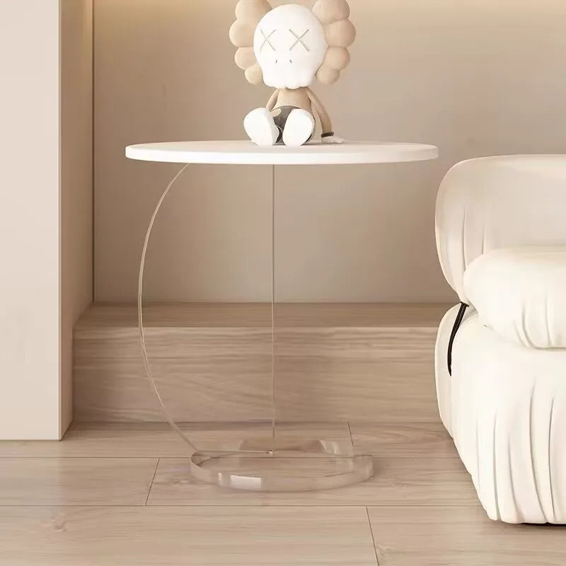 Clear Nordic Acrylic Coffee Table 