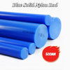 blue nylon rod