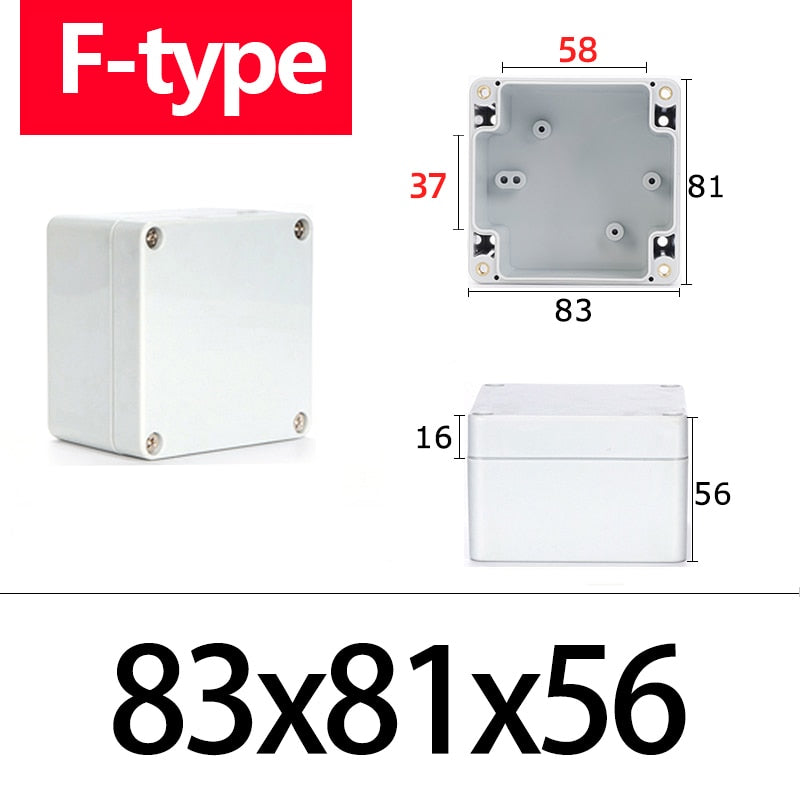 F-type IP67 waterproof junction box