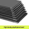 Abrasion resistant black PE sheet