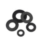 Black Nylon flat washer for screws