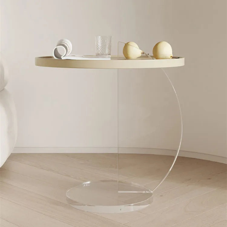 Diagram of Nordic Acrylic Coffee Table 