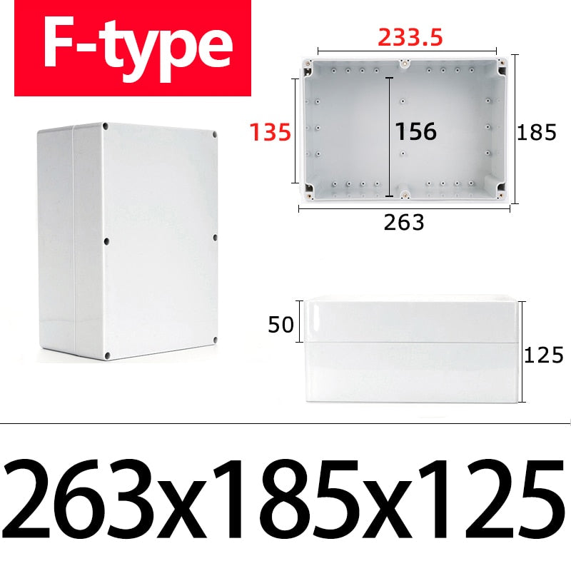 F-type IP67 waterproof junction box