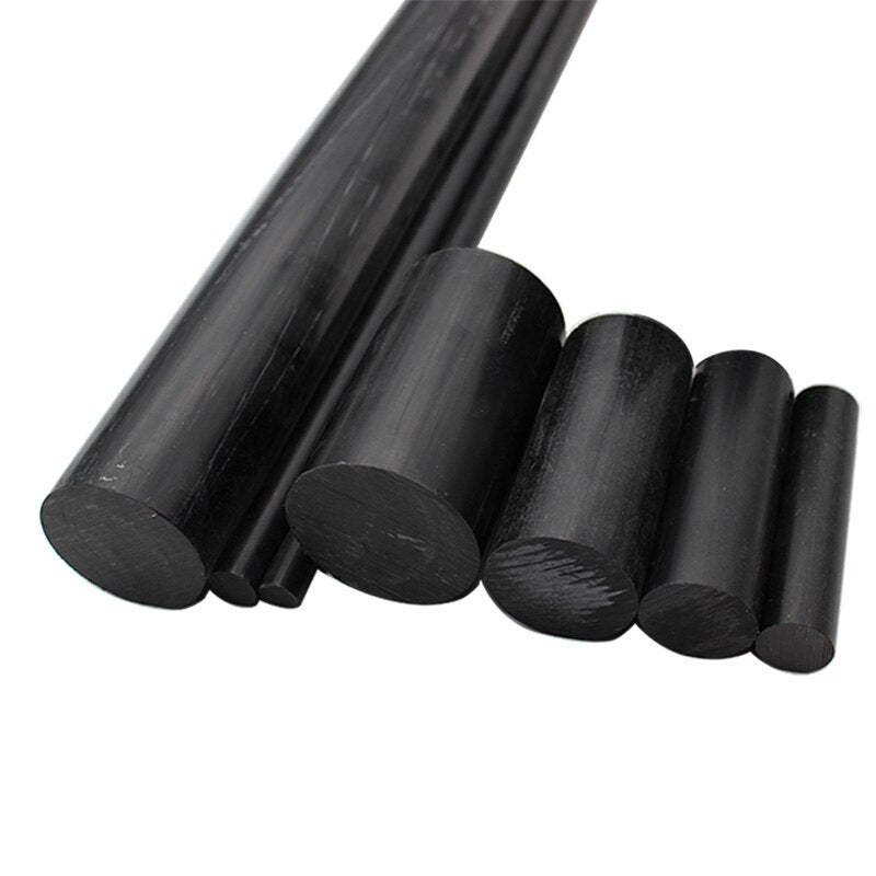 black ABS rods