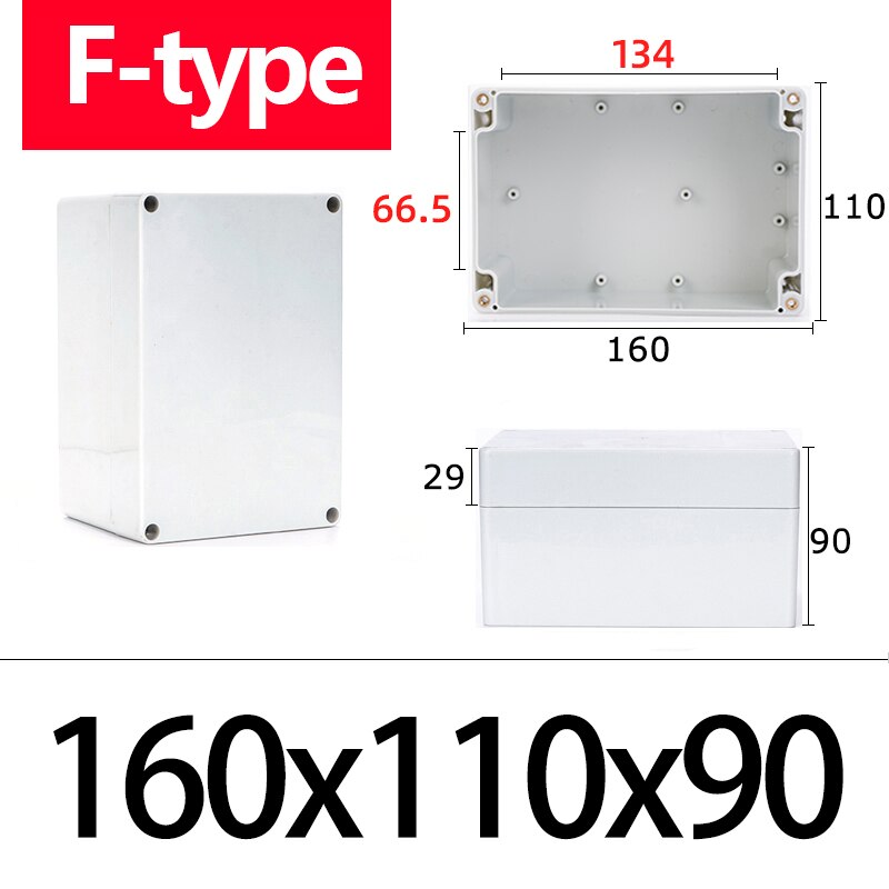 F-type IP67 waterproof junction box