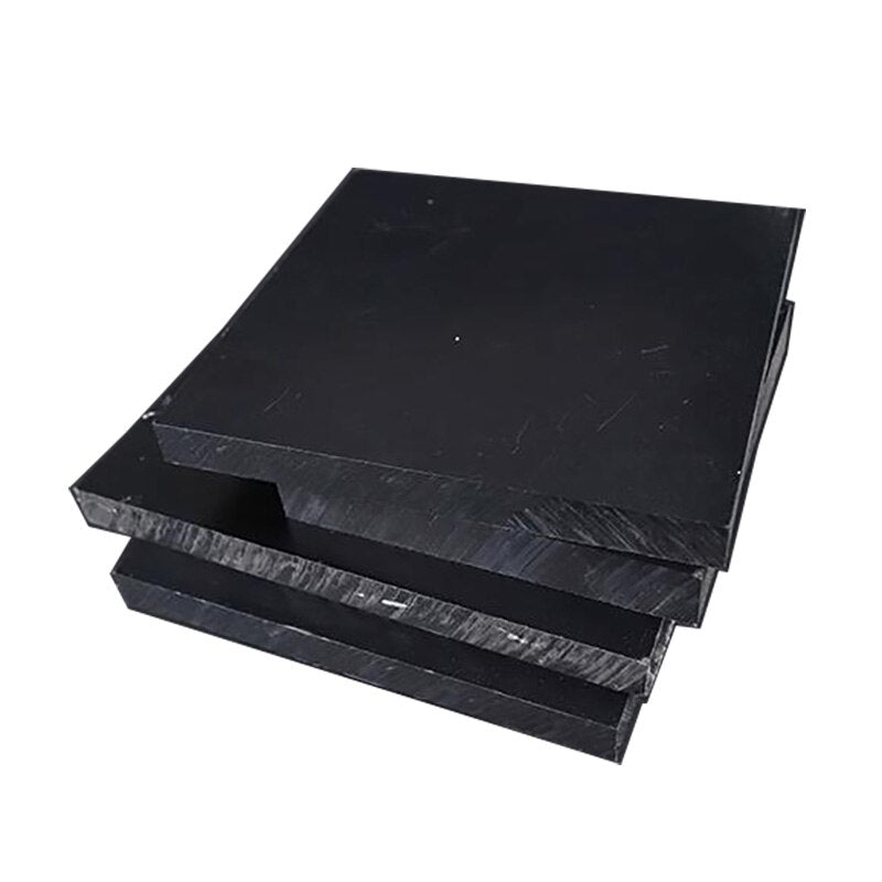 Black ABS plastic board