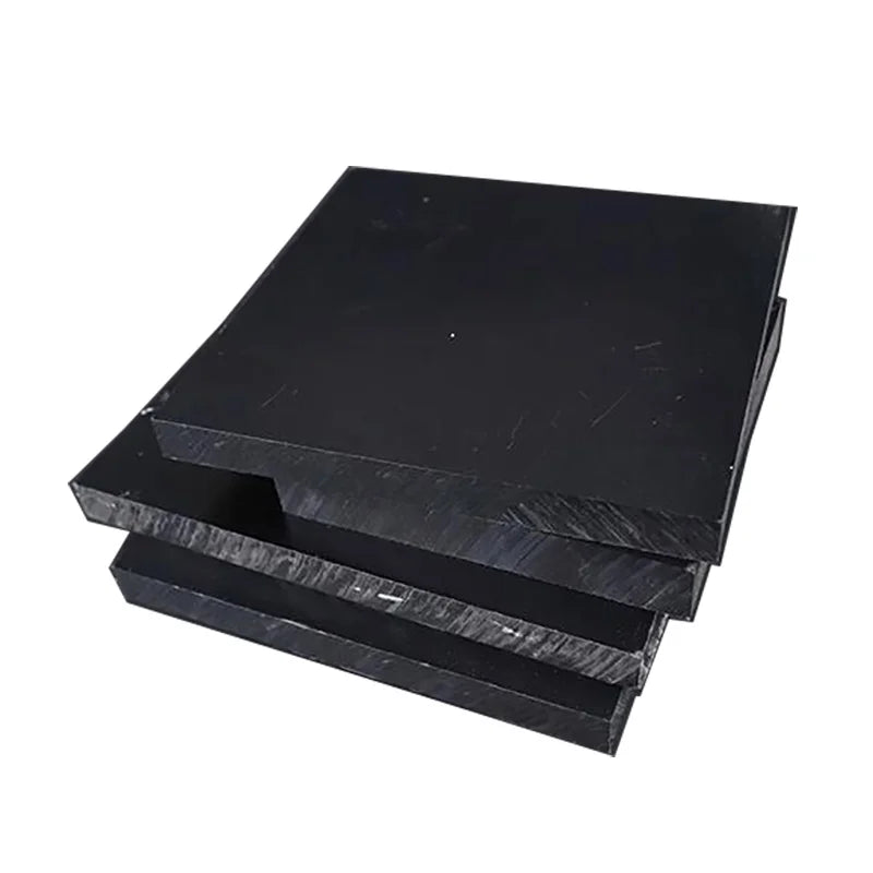 Black ABS plastic sheet