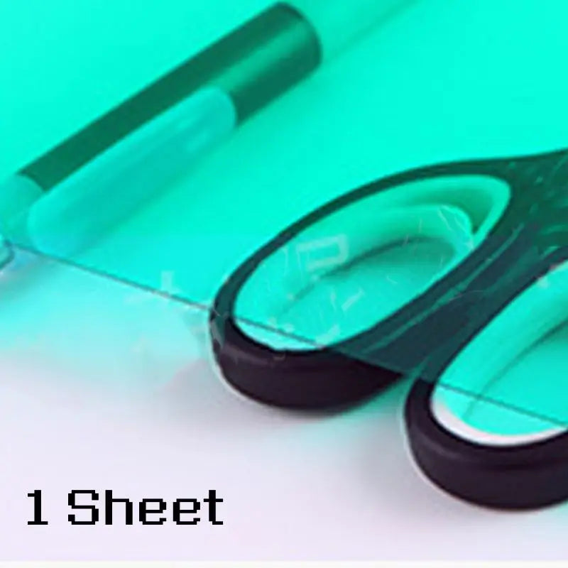 Hard plastic sheet for crafts