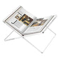 Acrylic Book Stand for Books Magazines Reading Materials