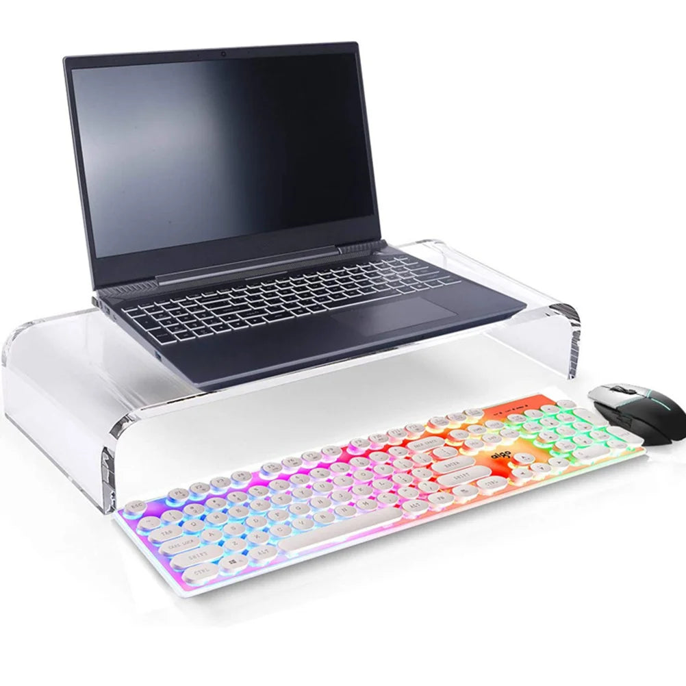 Transparent Elevator Laptop Stand in Different Colors
