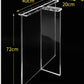 Transparent Acrylic Table Leg Size