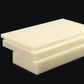 Beige ABS plastic sheet