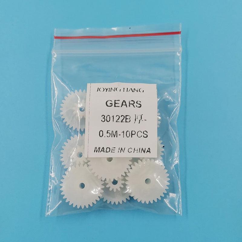 16mm pom plastic double layer spur gear