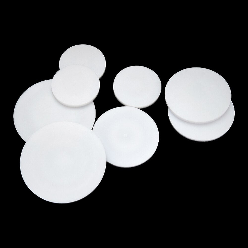 PTFE sheet gaskets in a variety of sizes and thicknesses