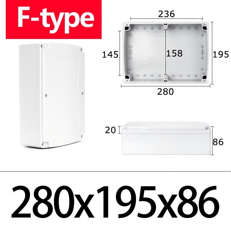 F-type IP67 waterproof junction box