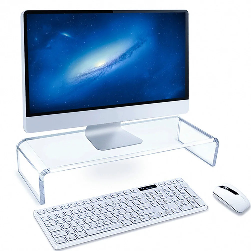 Transparent Acrylic Elevator Laptop Stand in Different Colors