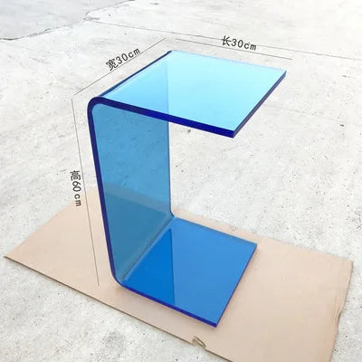 Acrylic coffee table with storage dimensions