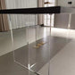 clear acrylic table legs