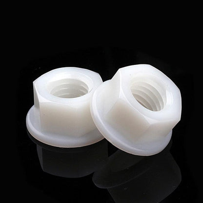 M4 plastic flange nuts