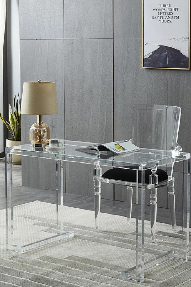 clear Acrylic table