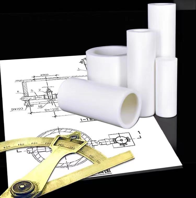 design with white ptfe pipe