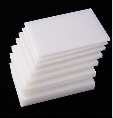 HDPE board in white color with different thicknesses