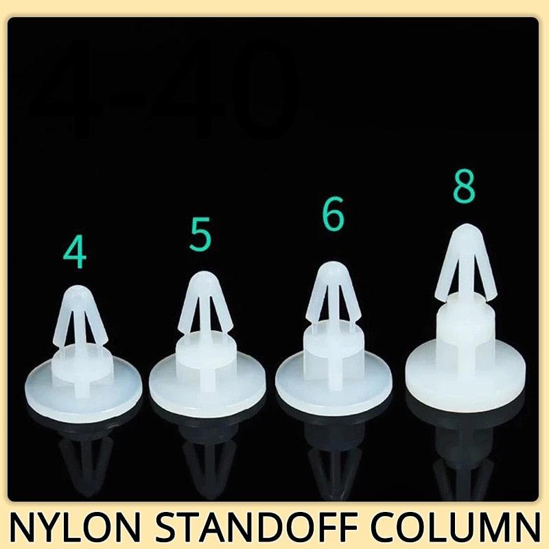 Nylon standoff spacers assorted sizes