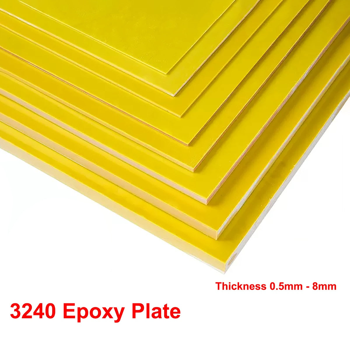 Epoxy fiberglass plate