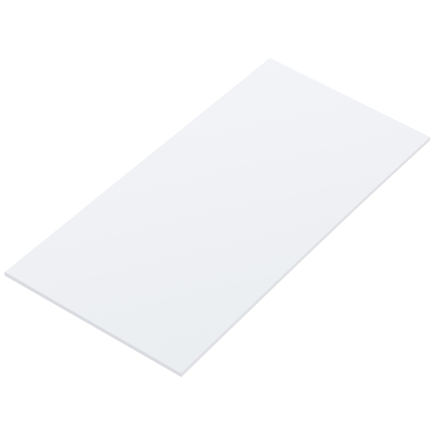 White UHMW plastic sheet product view