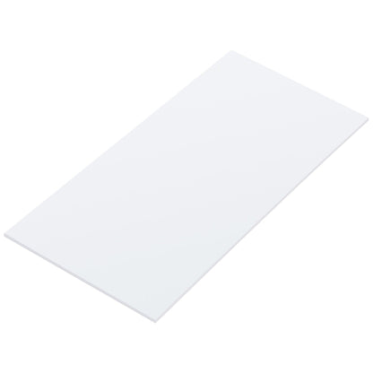 White UHMW plastic sheet product view