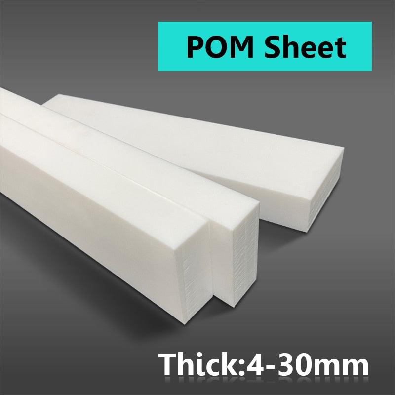 White POM sheet